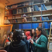 Visita Archivo del Colegio - 5° Básicos.