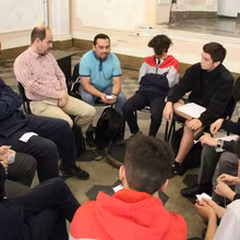 Cabildo en el Colegio San Ignacio.-