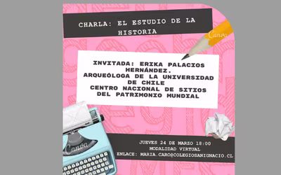 Charla 5° Básico -  "El Estudio de la Historia"-.