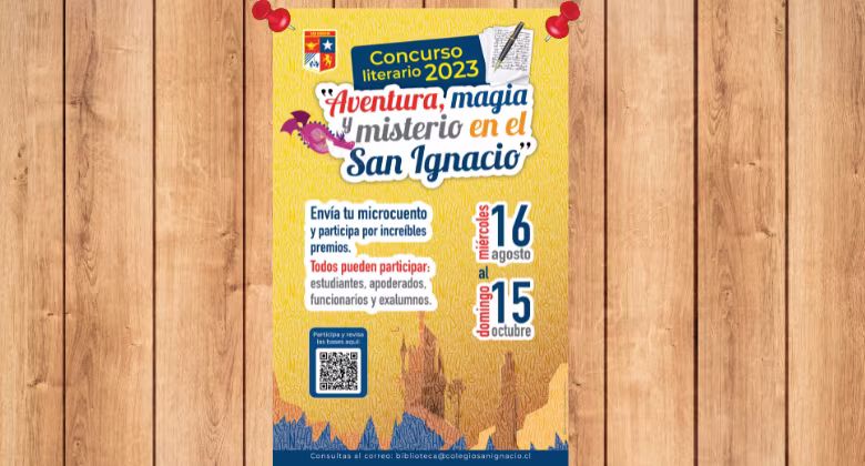 Concurso Literario de Microcuentos: “Aventura, magia y misterio en el San Ignacio”.