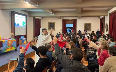 Ceremonia entrega de pañolines MEJ