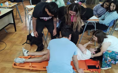 Jefes Grupos Scout se capacitan en Primeros Auxilios