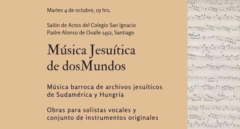 Concierto - "Música Jesuítica de dos mundos"