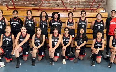 Selección de Básquetbol Mini Damas Colegio San Ignacio