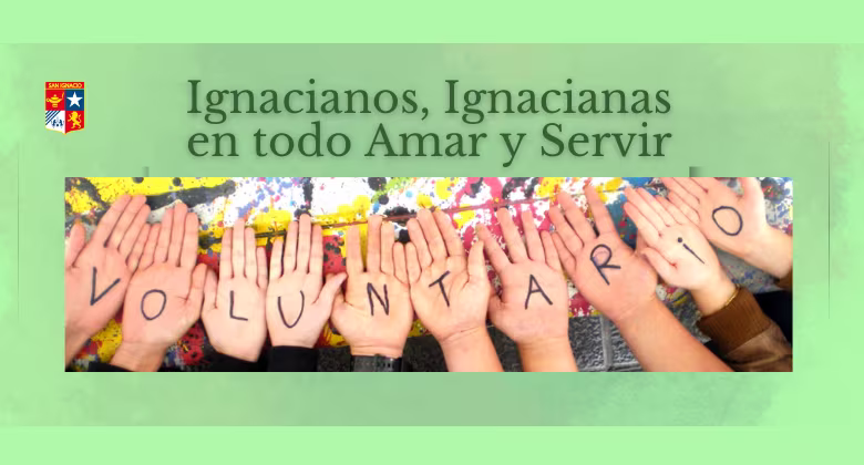 Ignacianos, ignacianas al servicio.