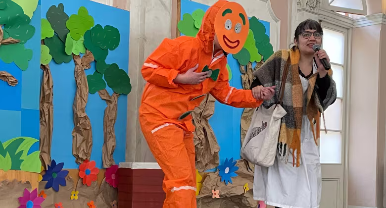 Cierre del Primer Semestre - Primer Ciclo: Obra de Teatro “ Las aventuras de galletita”