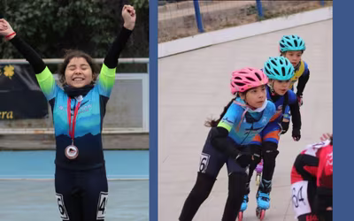 Gran desempeño de nuestra estudiante Josefa Soto G.en el Patín Carrera