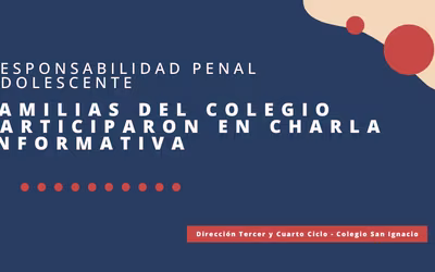 Responsabilidad Penal Adolescente: familias del colegio participaron en charla informativa