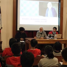 Charla Gabriel Salazar, Premio Nacional de Historia 2006