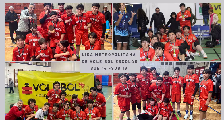 Finalistas y medallistas: ¡Felicitaciones a nuestros voleibolistas!