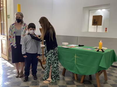 Ceremonia Imposición Insignias 1° Básico C