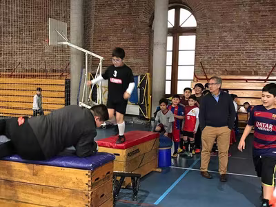Visita colegio I. Pascua