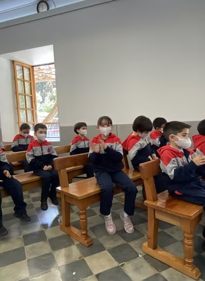 Ceremonia de Imposición de Insignias Kínder A