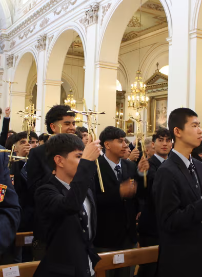 Misa Entrega de Cruces IV°Medios 2025