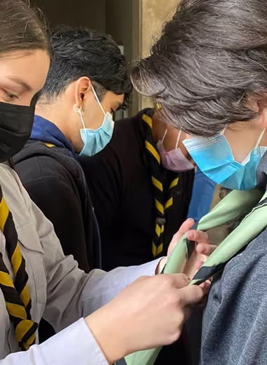 Inauguración Grupo Scout 2021.-