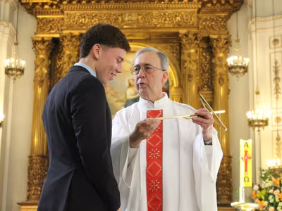 Misa Entrega de Cruces IV°Medios 2025