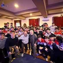 Charla Deportiva - II°Medios: Claudio Jorquera de las canchas del Colegio San Ignacio al básquetbol