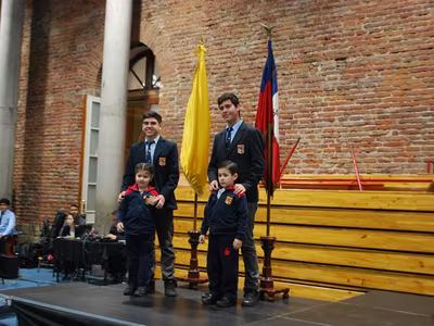 Ceremonia Imposición de Insignias, Kínder.
