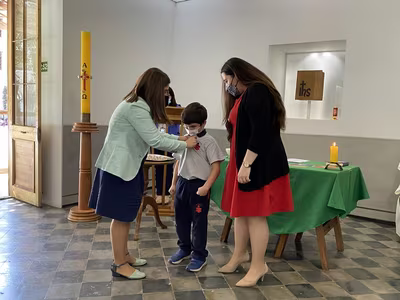 Ceremonia Imposición Insignias 1° Básico A