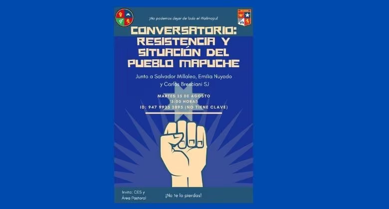 Conversatorio Resistencia y Situación del Pueblo Mapuche