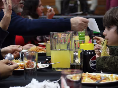 Tallarinata Solidaria - Créditos Vicente Hernández