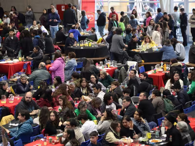 Tallarinata Solidaria - Créditos Vicente Hernández