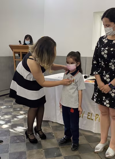 Ceremonia Imposición de Insignias Kínder D