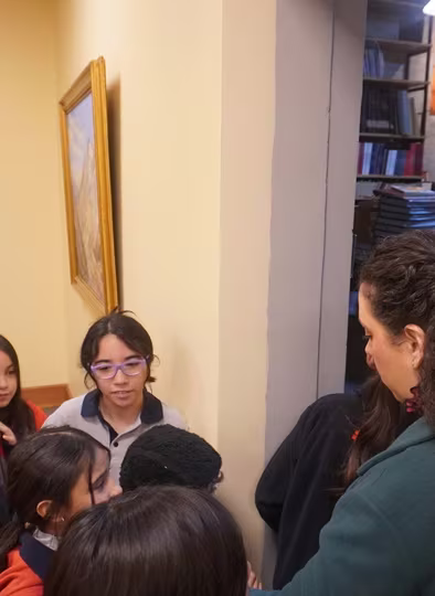 Visita Archivo del Colegio - 5° Básicos.