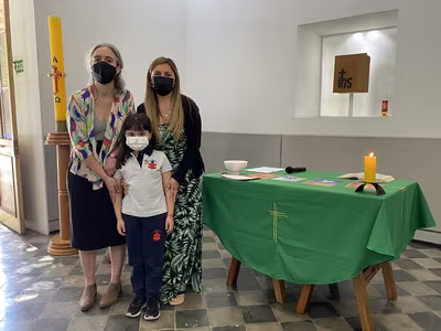 Ceremonia Imposición Insignias 1° Básico C