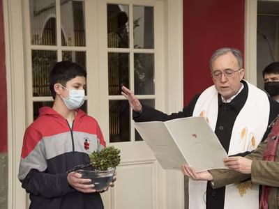 Bendición e Inauguración de Nuevos Espacios-.