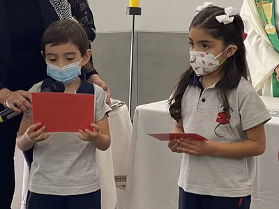 Ceremonia Imposición de Insignias Kínder C