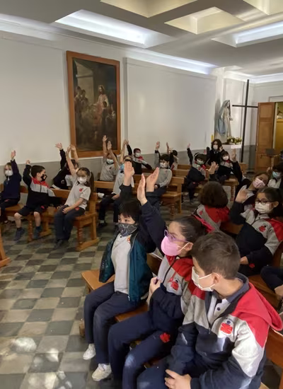 Ceremonia Imposición Insignias 1° Básico C