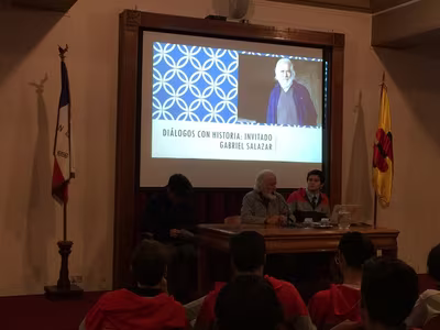 Charla Gabriel Salazar, Premio Nacional de Historia 2006