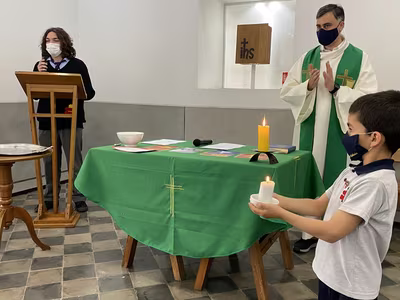 Ceremonia Imposición Insignias 1° Básico C