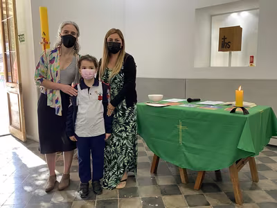 Ceremonia Imposición Insignias 1° Básico C