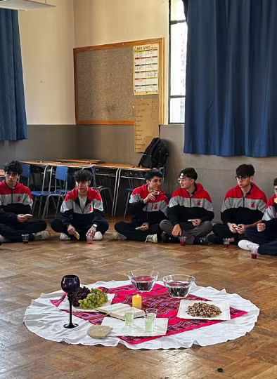 Recordamos la Última Cena del Señor en el Colegio San Ignacio
