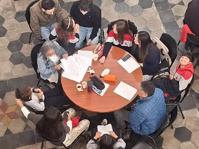 3° Básicos viven el Encuentro Familiar en torno a la Palabra