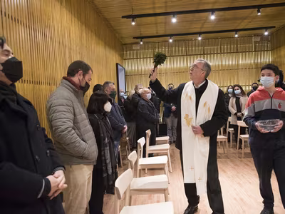 Bendición e Inauguración de Nuevos Espacios-.