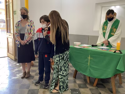 Ceremonia Imposición Insignias 1° Básico C