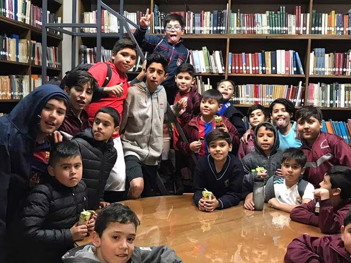 Visita colegio I. Pascua