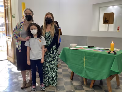 Ceremonia Imposición Insignias 1° Básico C