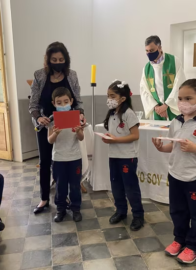 Ceremonia Imposición de Insignias Kínder C