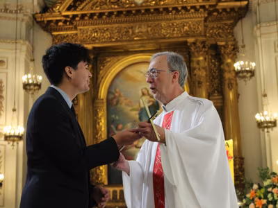 Misa Entrega de Cruces IV°Medios 2025