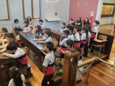 Visita Museo de la Educación Gabriela Mistral, 1° Básicos.