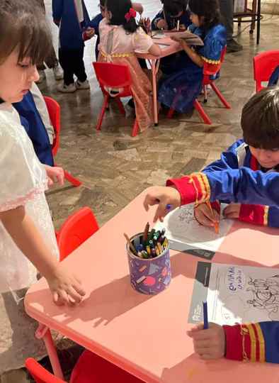 Los 1°básicos visitan el Museo del Carmen de Maipú