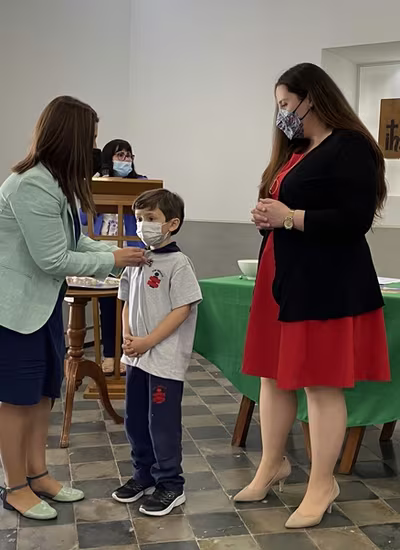 Ceremonia Imposición Insignias 1° Básico A