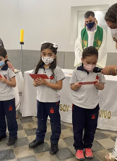 Ceremonia Imposición de Insignias Kínder C