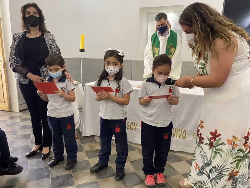 Ceremonia Imposición de Insignias Kínder C