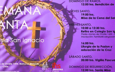 Actividades Semana Santa –Templo San Ignacio