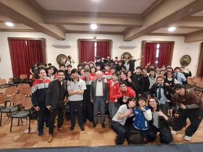 Charla vocacional con Fernando Paulsen